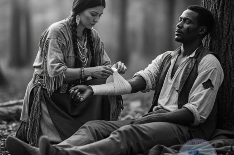 Cherokee Woman Rescues a Wounded Slave — Mercy Turns Into Forbidden Love