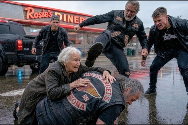 Bullies Beat a Homeless Woman Protecting a Biker — Then 500 Hells Angels Arrived