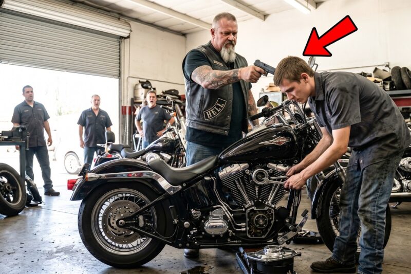 50 Mechanics Couldn’t Fix The Hell’s Angel’s $1.5 Million Harley Until Rookie Opened The Engine
