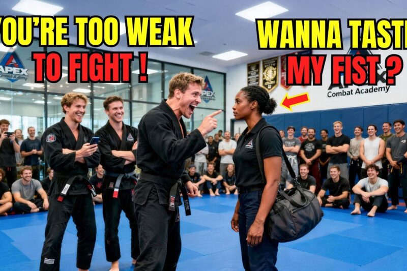 3 Black Belts Ridiculed a Black Woman on Her First Day — She Submitted All 3 in Under a Minute