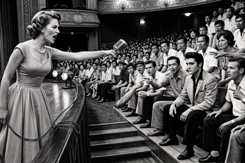 Undefeated Singing Champion Picked a Man — Didn’t Know It Was Elvis Presley, Everyone Booed Elvis