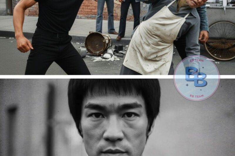 A Gang Attacked a Poor Food Vendor… He Screamed for Help — Then Bruce Lee Stepped In