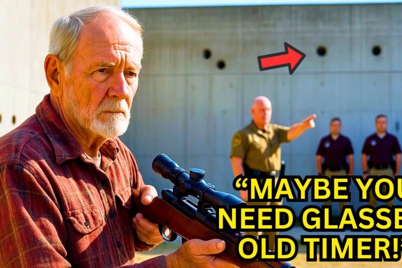 They Laughed When The Old Veteran Missed — Until the Range Officer Checked Behind the Target 