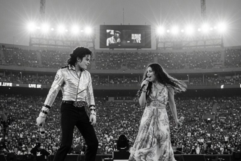 Michael Jackson STOPPED mid-song to find mystery singer – their duet SHOCKED 92,000 fans