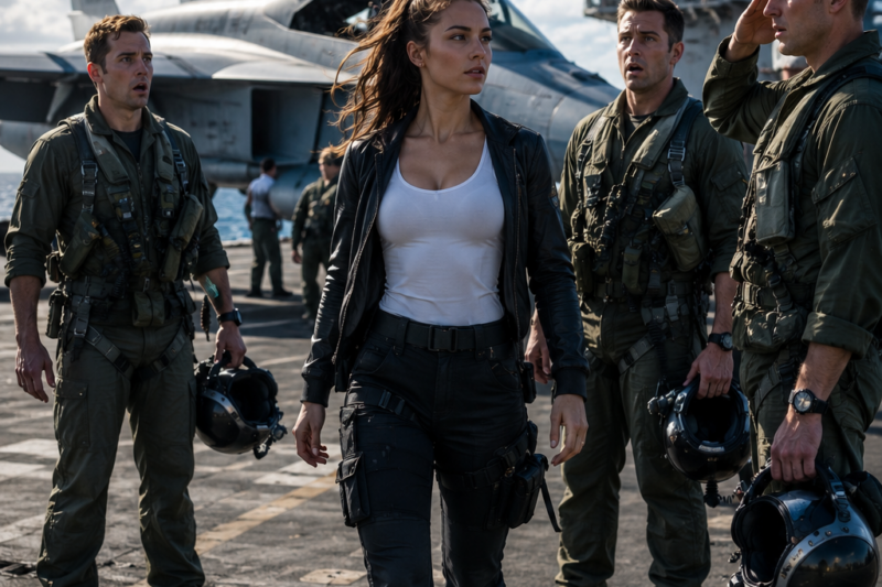 They Laughed at Her Ranks — Until F-18 Aviators Addressed Her as Chief