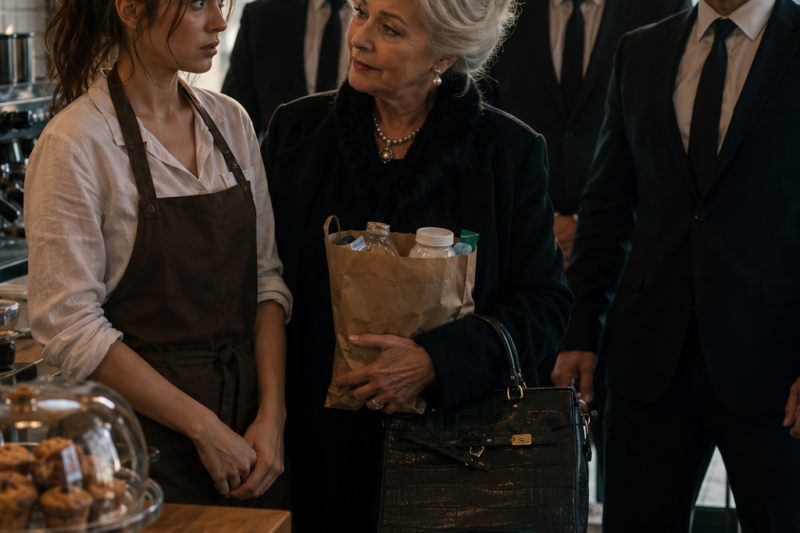 Penniless Server Helped a Mysterious Matriarch — The Following Dawn, Heavily Armed Men Arrived