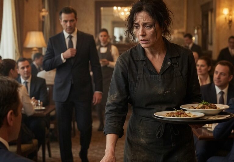 “Billionaire Accidentally Leaves $1,000 on the Table — The Poor Waitress Did What No One Expected, Turning a Quiet, Ordinary Restaurant Shift Into a Moment That Would Change Her Entire Life, When a Tired Young Waitress Noticed the Large Stack of Cash Left Behind by a Distracted Billionaire Who Had Just Walked Out Without Realizing His Mistake, and Instead of Keeping It or Ignoring It Like Everyone Around Her Suggested, She Made a Decision So Honest and Unexpected That It Stunned the Entire Dining Room, Set Off a Chain Reaction No One Could Have Predicted, and Ultimately Led to a Shocking Encounter, an Unbelievable Revelation, and a Twist That Left Even the Billionaire Completely Speechless.”