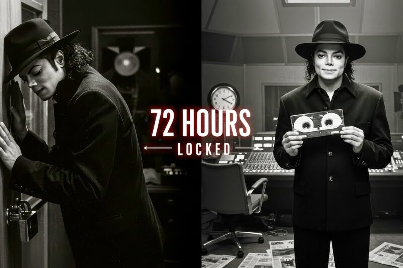 “Michael Jackson Locked Himself in the Studio for 72 Hours” — Exhausted, Haunted by Doubt, and Desperate to Prove the World Wrong, He Refused to Leave Until One Sound, One Rhythm, and One Unforgettable Moment Changed Everything… What He Created Behind Those Closed Doors Didn’t Just Save His Career, It Rebuilt His Legend, Silenced the Critics, Shocked the Music Industry, and Became the Turning Point That Reminded Everyone Why the King of Pop Could Never Be Counted Out.