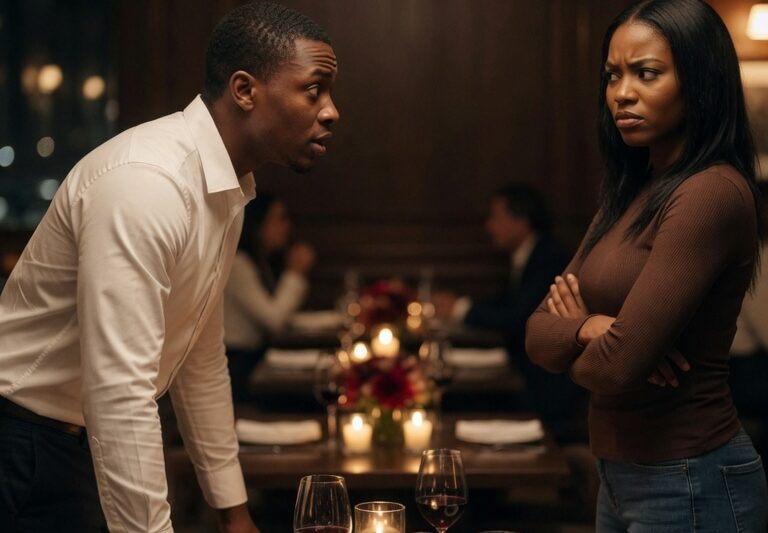 “My Mom Set Me Up With a Girl, But She Turned Out to Be the Same Woman I Argued With at the Coffee Shop” — He Expected an Awkward Dinner, Maybe a Forced Smile, and Another Failed Attempt by His Mother to Fix His Love Life… But When the Woman Walked Through the Door, Still Remembering Every Sharp Word They Had Thrown at Each Other That Morning, the Room Turned Electric. What Began as a disaster neither of them wanted slowly uncovered a secret connection, a hidden reason behind their meeting, and a twist that made them question whether fate had planned the argument all along.
