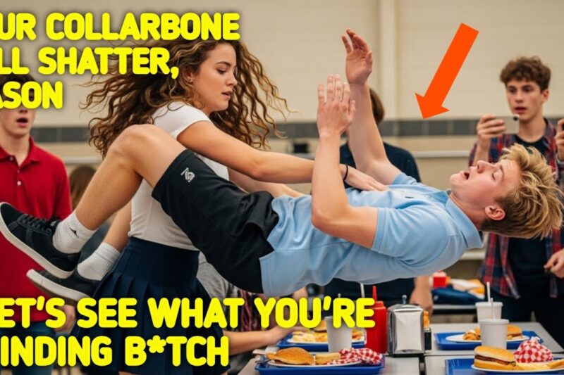 Bullies YANKED Her Bra Strap in Cafeteria—Security Footage Sent Them to Jail! 