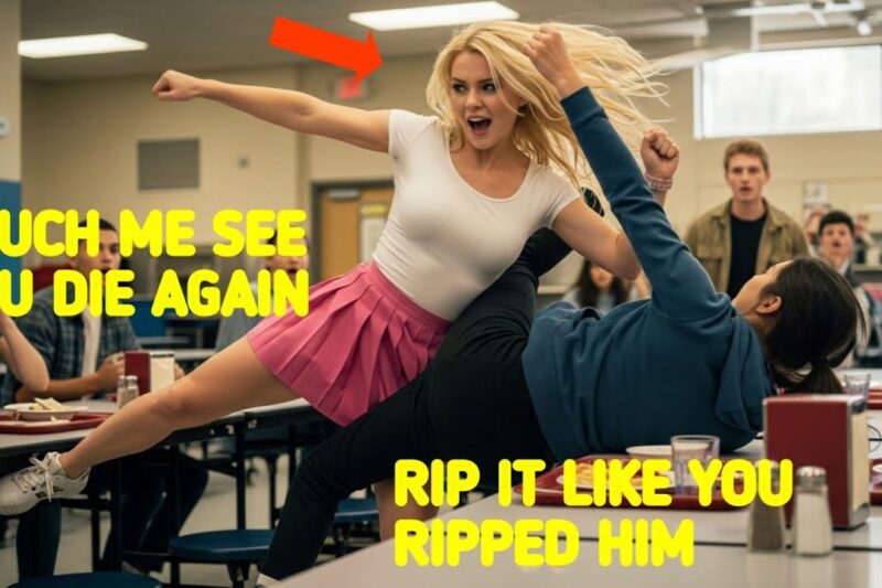 Bullies RIPPED Quiet Girl’s Shirt at Lunch—She Knocked One Out With Self Defense Moves 