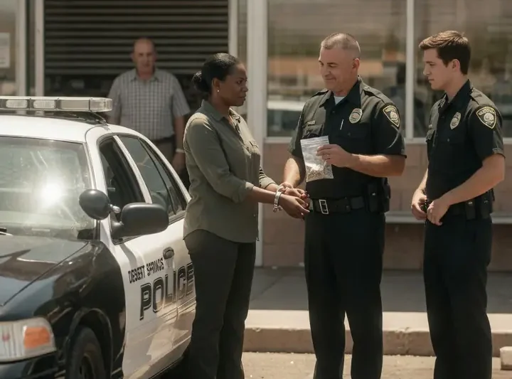Two Officers Attempt to Frame a Woman at a Grocery Store, Only to Discover Her Secret FBI Identity