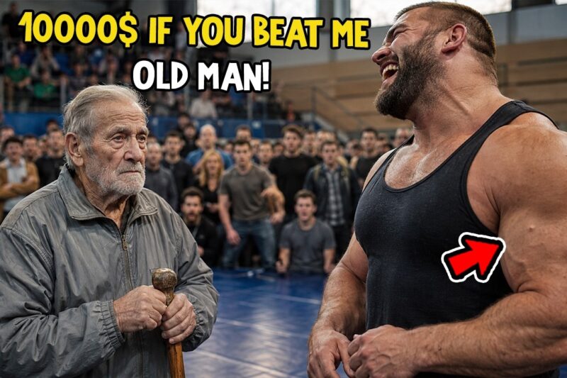 “$1,000 to Anyone Who Can Take Me Down” — They Froze When the Old Marine Raised His Cane 