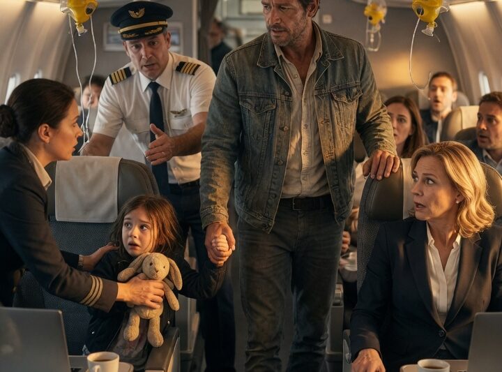 CEO Mocked Single Dad on Flight — Until Captain Asked in Panic “Any Fighter Pilot On Board” 