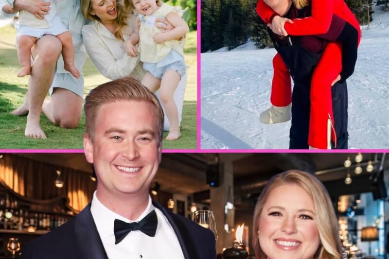 Meet Fox News star Peter Doocy’s family after a surprising on-air pregnancy announcement with wife Hillary Vaughn.
