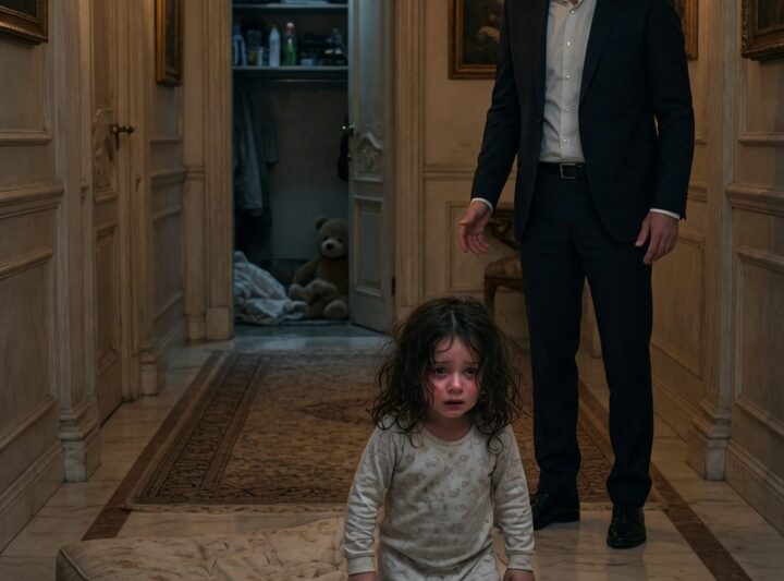 Billionaire Saw A Maid’s Toddler Carrying A Mattress Alone. He Froze When He Saw Where She Was Going 