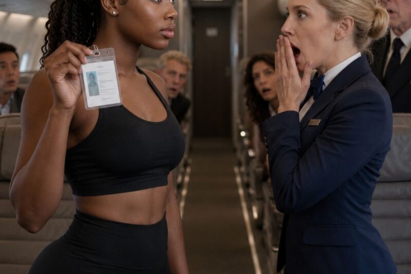 A flight attendant humiliated a soaked passenger in front of everyone, not knowing the woman had already documented the missing emergency seals, the falsified checklist, and the one mistake that could ground them instantly.