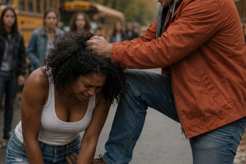 Bullies kneed the new Black girl in the face during lunch, then laughed when she didn’t cry—until the sealed transfer file in the principal’s office revealed why her silence terrified every adult there.