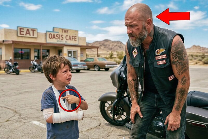 “He Broke My Arm,” A 5 Year Old Cried to a Hells Angel — His Next Move Shocked Everyone