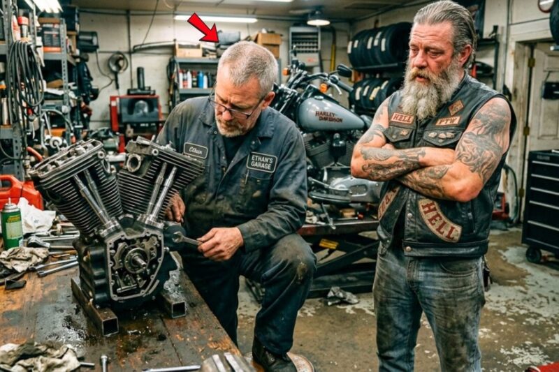 He Fixed a Biker’s Harley for Free — Then the Hells Angels Showed Up With an Offer