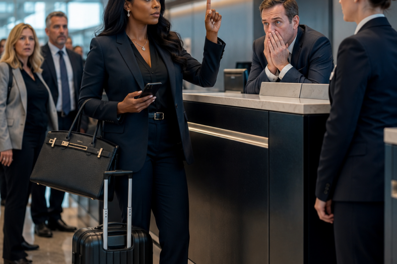 Black CEO Directed to Economy Queue — She Responds by Cancelling the Entire Flight Quietly