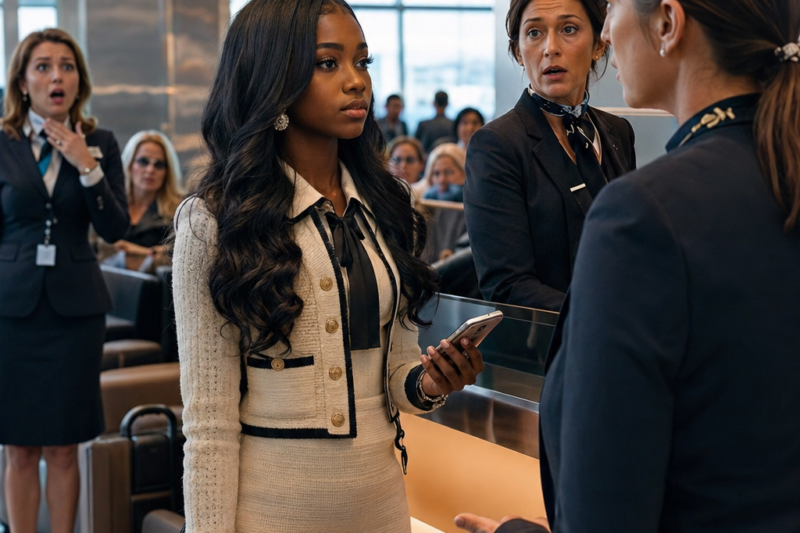 Black Passenger Is Disrespected by Agent — Not Knowing She’s the FAA’s Youngest Director