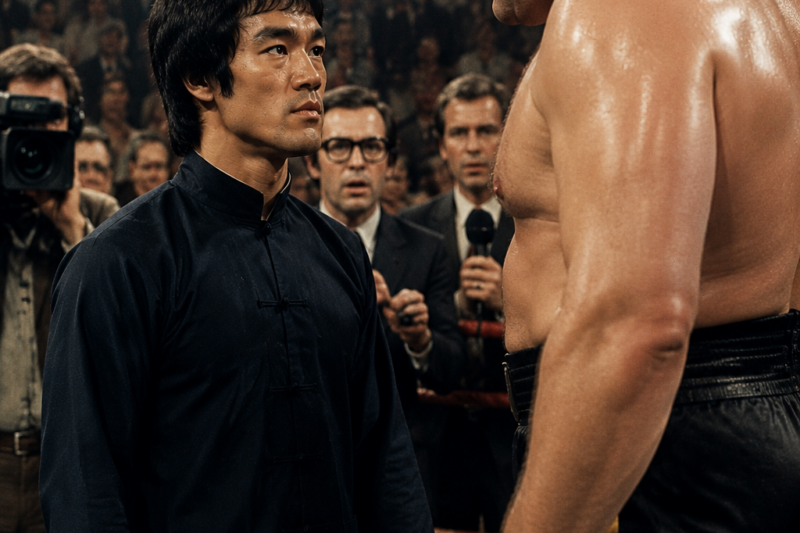 The Last Man Who Called Bruce Lee a Fraud Was a 240lb Kickboxing Champion. He Never Fought Again