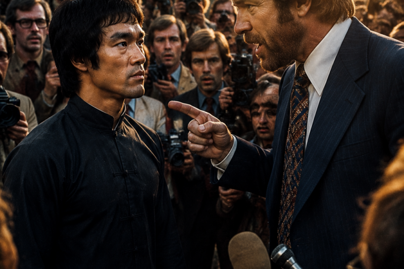 Chuck Norris Humiliated Bruce Lee at a Press Conference — He Spent Years Regretting That Day 