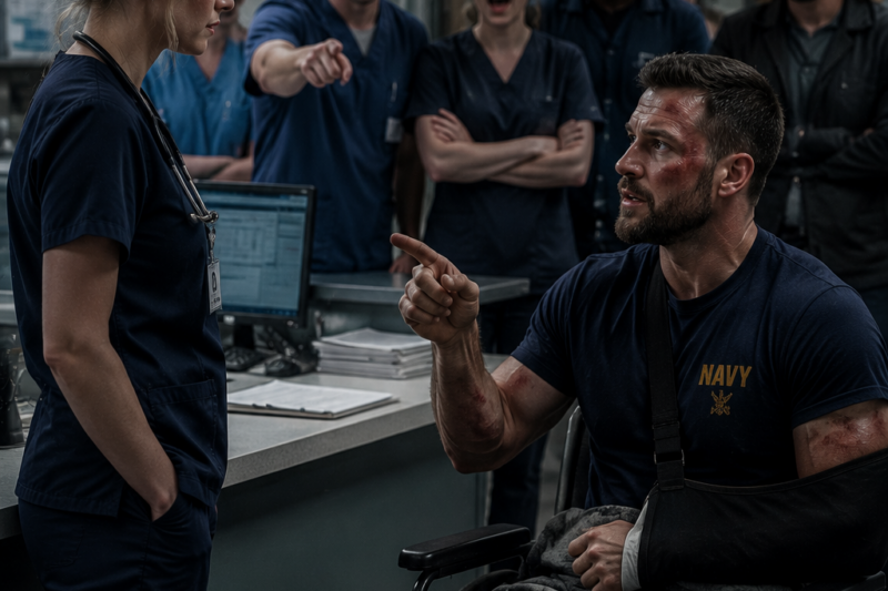 They Bullied the Night Shift Nurse — Until a Wounded Navy SEAL Stood Up and Called Her “Major” 