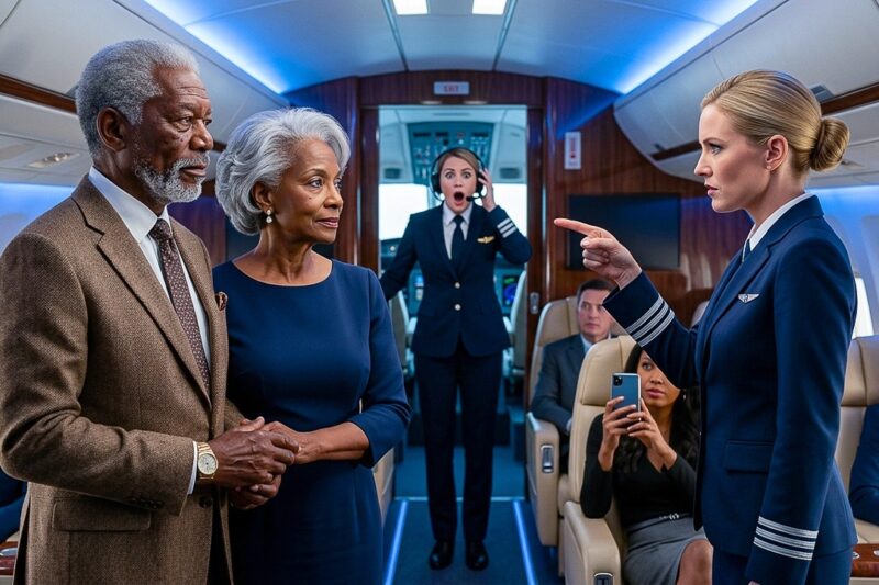 Flight Attendant Refuses Elderly Black Couple — Not Knowing They Founded the Airline!