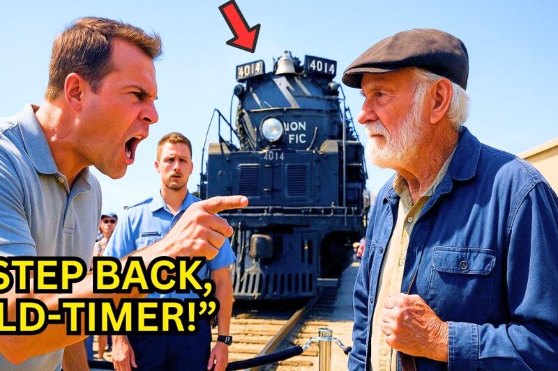 The Old Pacific ‘Big Boy’ Train Refused to Move — Until an Old Wartime Driver Stepped Forward 