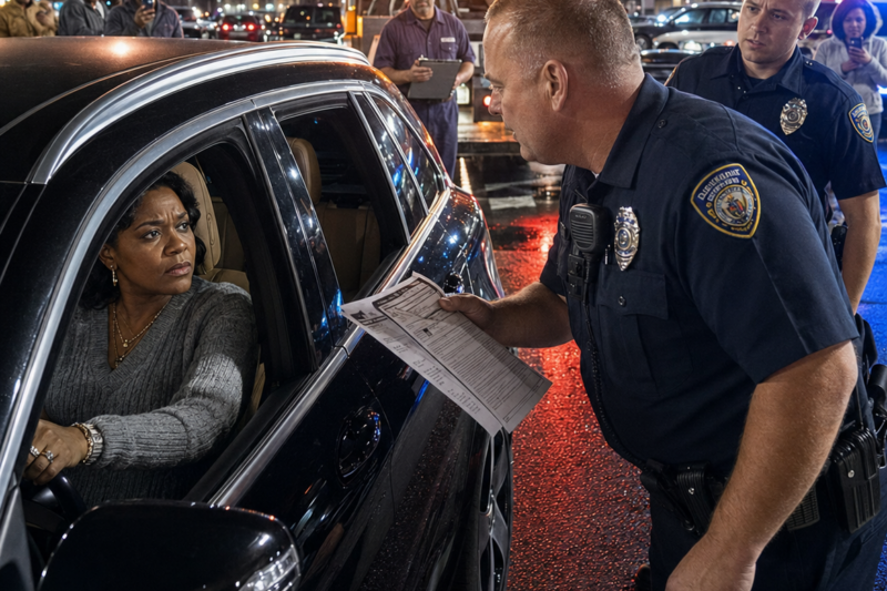 A Cop Tried to Impound Her Mercedes, But the Tow Request Came Too Early 