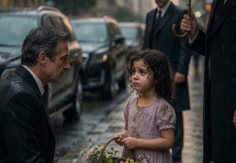 Little Flower Girl Left Behind by Her Father—Until Three Crime Bosses Took Her In as Family