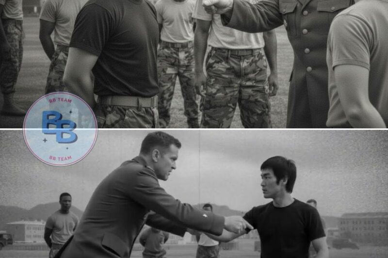 He Didn’t Know It Was Bruce Lee — A 240lb Commander Chose the Smallest Man on the Field