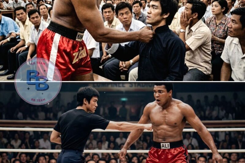 Bruce Lee was called into the ring by Muhammad Ali, who said, ‘Hit me’ 3 Seconds Later Arena Froze