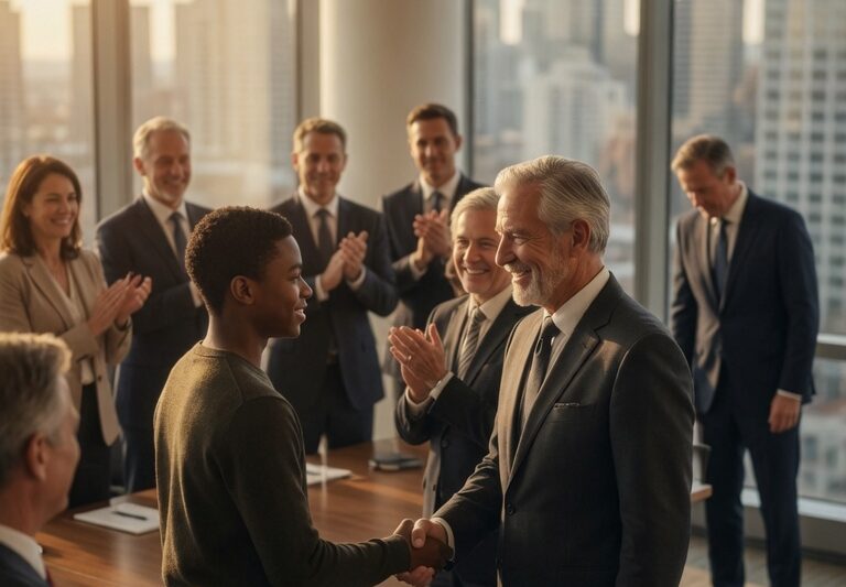 “Throw Him Out!” the CEO Shouts at a Black Teen in Front of Investors — Their Laughter Stops When He Prevents a $12 Million Disaster