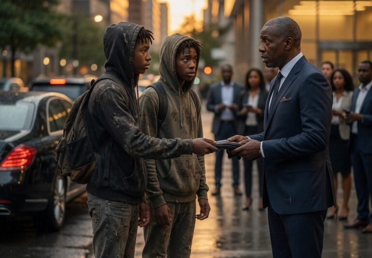 Homeless Black Twin Brothers Gave Back a Tycoon’s Lost Wallet—His Next Move Left Them Stunned
