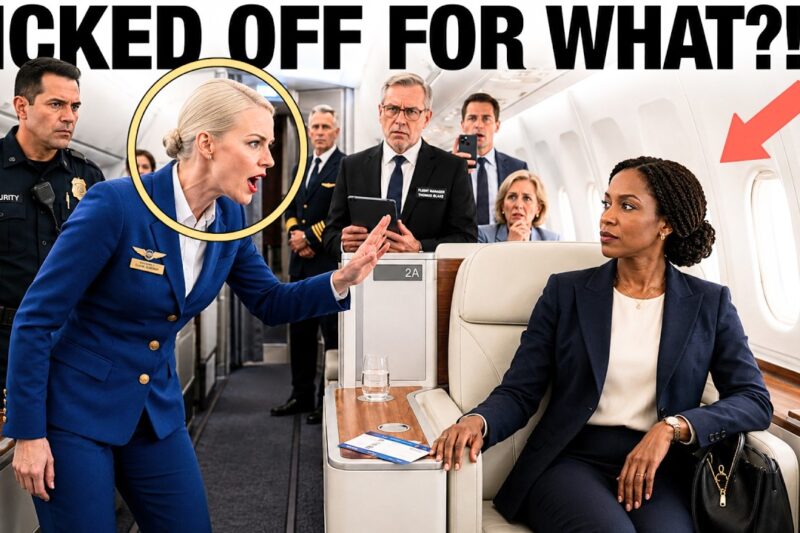 Flight Crew Member Publicly Confronts a Black Female CEO Aboard a Private Jet Over a Claimed Procedural Disagreement, Creating Immediate Shock Among Staff and Passengers as Tension Escalates Inside the Cabin, Only for the Situation to Take a Sudden and Unexpected Turn Minutes Later When the Aircraft’s True Ownership Structure and Chain of Command Are Revealed Mid-Flight, Triggering an Immediate Executive-Level Response That Results in a Full Overhaul of Personnel Decisions, Leaving the Entire Crew Stunned as Orders Are Issued From the Highest Authority, Reassignments Are Made On the Spot, and What Began as a Heated Onboard Conflict Quickly Transforms Into a High-Stakes Corporate Power Shift That No One Onboard Saw Coming