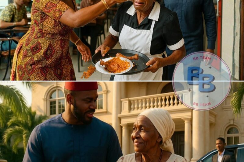 She Slapped The Elderly Waitress For Being Too Slow, A Billionaire Saw It, What He Did Next Shocked