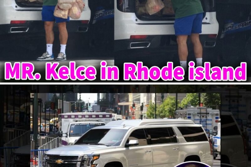 From Stadiums to Supermarkets: Travis Kelce Embraces Newlywed Bliss in Rhode Island