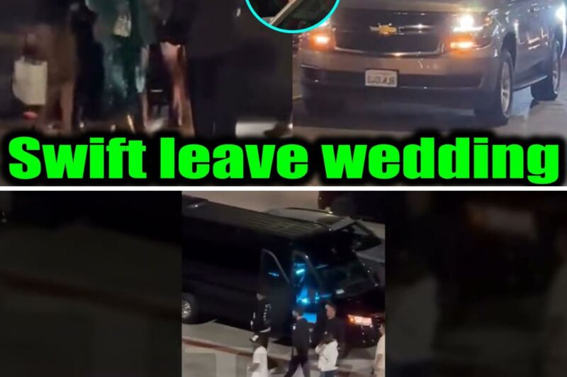 Taylor Swift and Travis Kelce Stun Fans with Private Wedding Ceremony Departure at Madison Square Garden