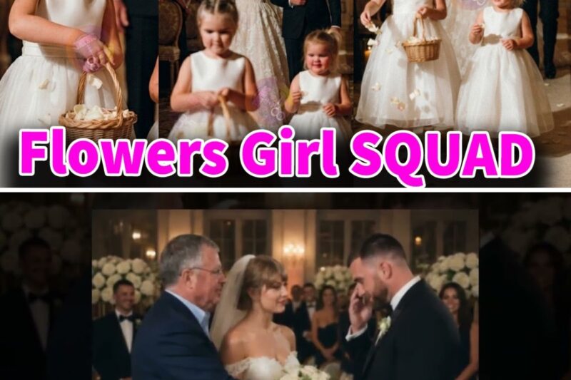 A Fairytale in the Garden: Wyatt and Ellie Kelce Steal the Show as Taylor Swift and Travis Kelce Tie the Knot in Historic MSG Celebration