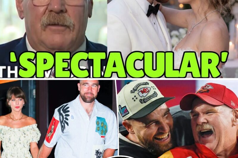The American Royal Wedding: Andy Reid Exposes the Spectacular Details and Surprising Officiant of Taylor Swift and Travis Kelce’s Nuptials