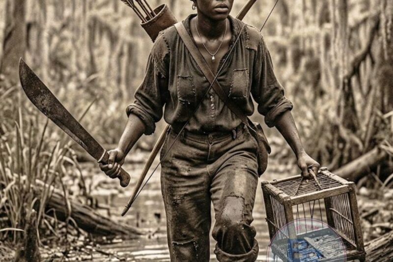 She Used The Swamp As a Trap Against 32 Hunters, Then Something Happened…