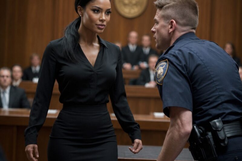 A cop lied about a Black woman in court, claiming she attacked him first, but the quiet witness he mocked had an FBI badge, a sealed file, and months of evidence against him.