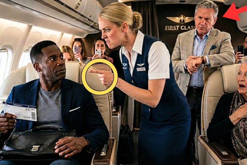 Black CEO Kicked Out of VIP Seat for White Passenger — Froze When He Fired Them All Instantly Live