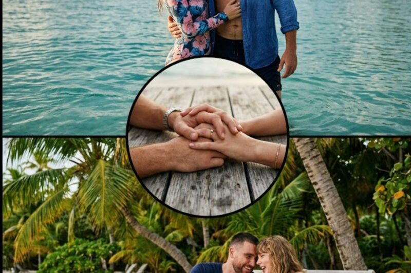 Taylor Swift and Travis Kelce Escape to Secret Paradise for Ocean Surfing and Sunbathing During Romantic Honeymoon