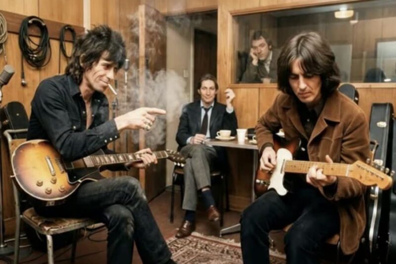 Keith Richards Said Nobody Alive Could Play This Riff — George Harrison Set Down His Tea 
