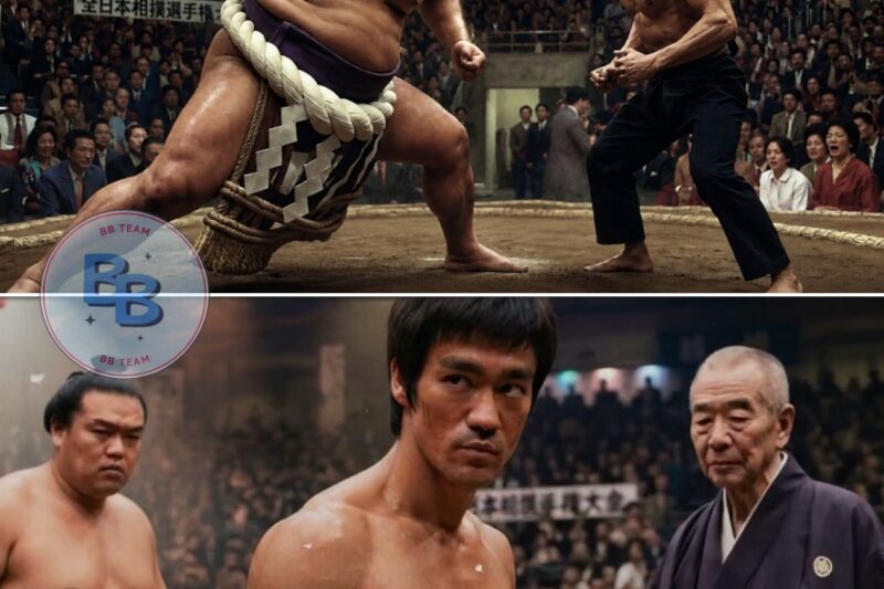 450lb Sumo Monster Refused to Bow to Bruce Lee… 90 Seconds Later, 9,000 People Fell Silent