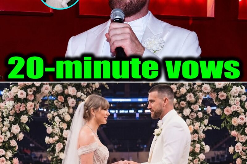 The 20-Minute Masterpiece: How Travis Kelce Brought Madison Square Garden to a Standstill with the Most Emotional Vows in Wedding History